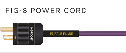 Purple Flare Power Cord